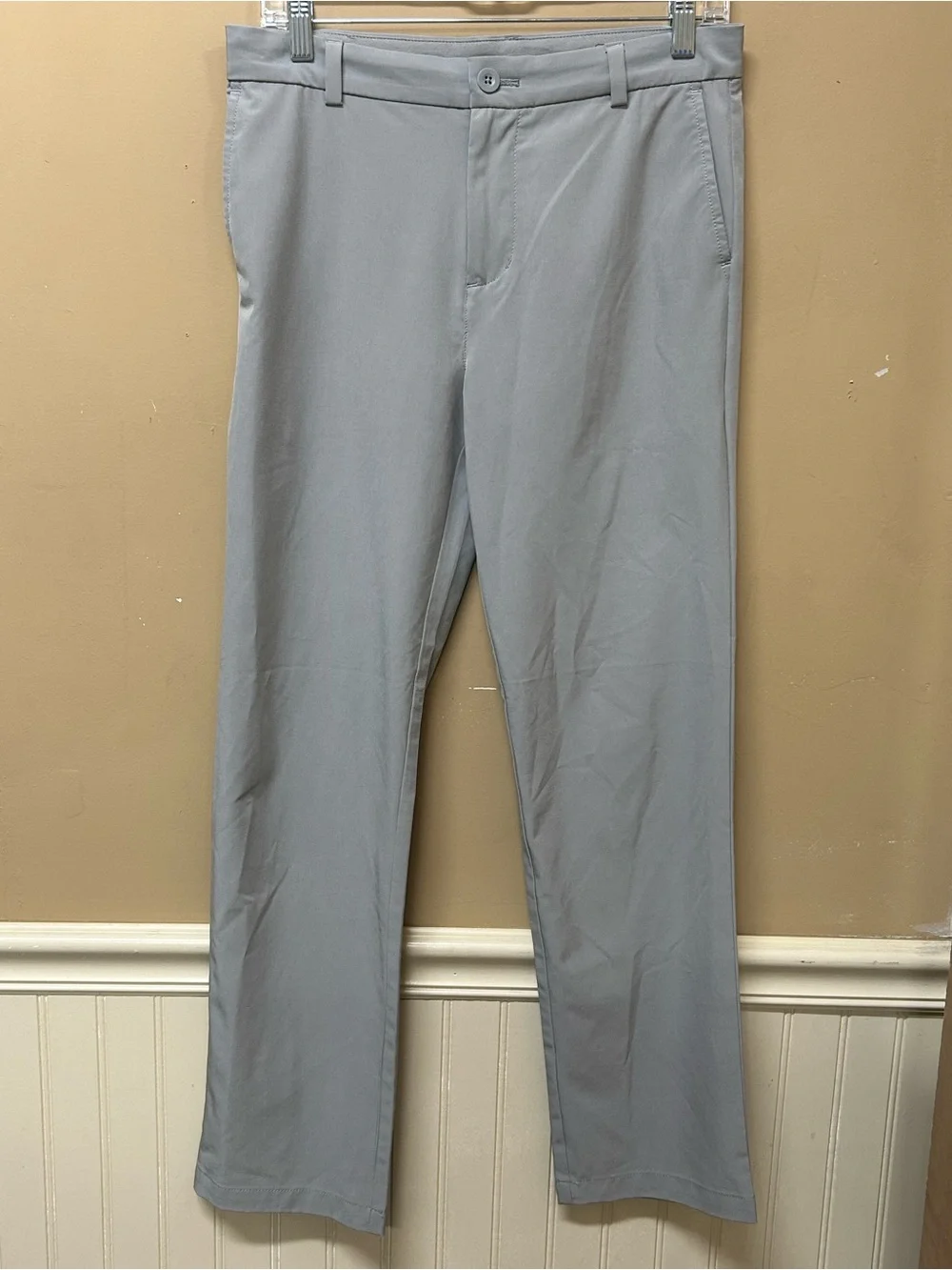 Vineyard Vine Performance Gray Boys Pants Size 18 Youth Boy